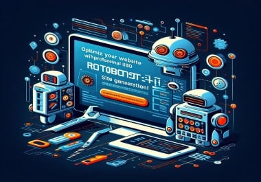 make Your Website's visible for all search engines with Custom Robots. txt and Sitemap Solutions