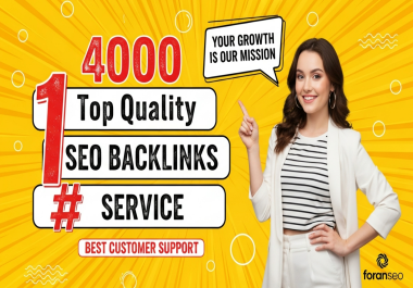 Powerful Google Rankings with 4000 SEO DoFollow Links & Real US-Based Keyword Traffic